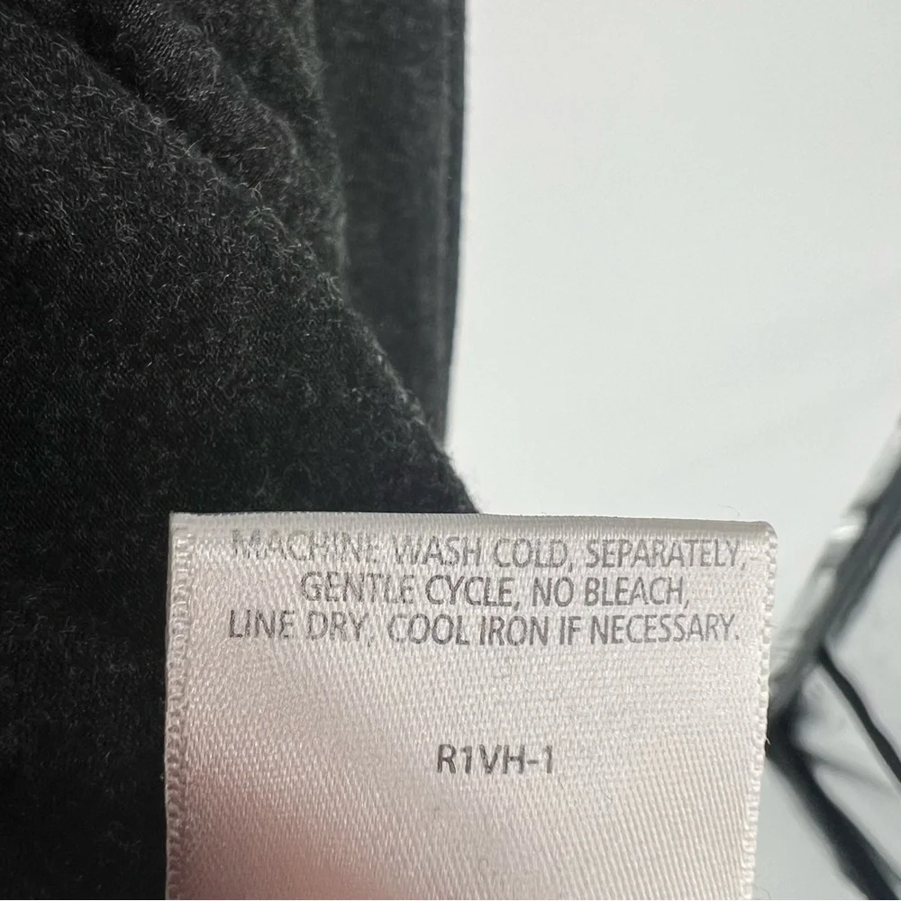 Eileen Fisher Jersey 3/4‎ Sleeve Charcoal Gray Dress Medium